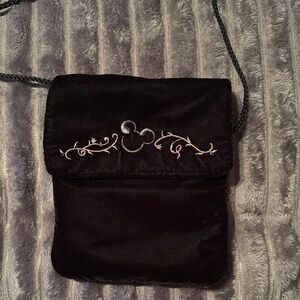 Disney Black Crossbody Bag Sleek Design